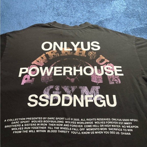 Darc Sport ONLYUS Powerhouse Boxy Tee - Picture 4 of 4